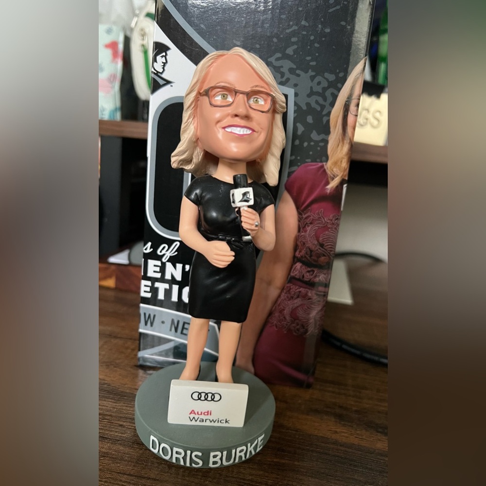 Doris Burke NBA Analyst Providence College Friars Bobble Head WNBA *NEW*